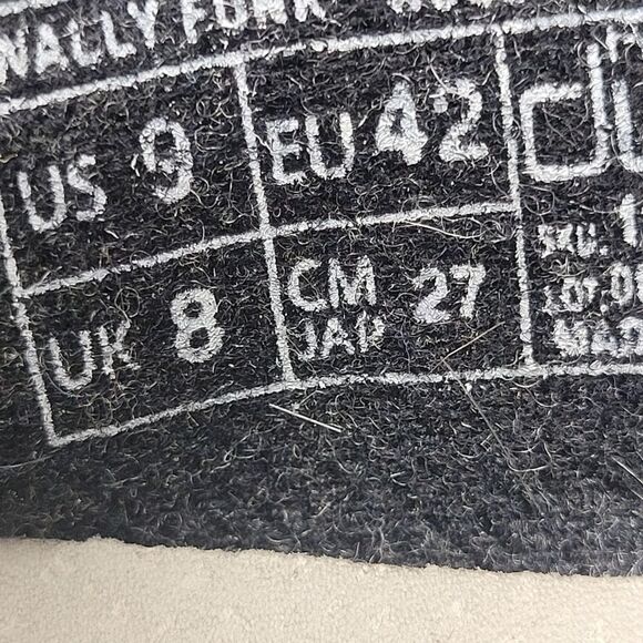 Hey Dude Men's Wally Funk Wool Black Aztec  Men’s Shoes Size 9 US 42 EUR - Picture 9 of 10